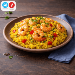 1 Arroz con camarones