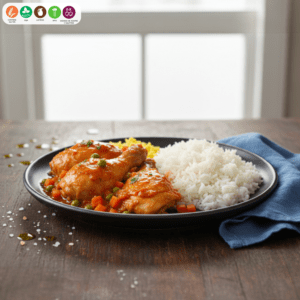 17 Seco de pollo con arroz