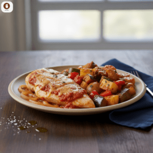 19 Pollo y vegetales a la napolitana